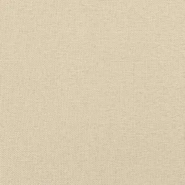 vidaXL Tagesbett Creme 100x200 cm Stoff
