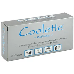 Coolette Nature Erfrischungstücher Vlies
