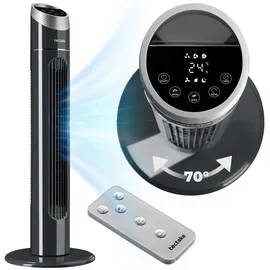 Tectake Turmventilator 90 cm Anthrazit