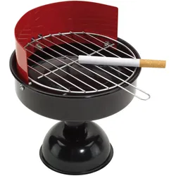 MAGS Aschenbecher Mini Grill Metall Schwarz