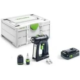 Festool C 18-Basic inkl. 1 x 4,0 Ah + Systainer