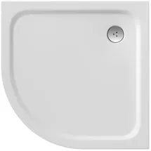 Ravak Chrome Duschwanne Viertelkreis 90x90 cm weiß - Weiß