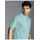 TRIGEMA Poloshirt TRIGEMA "TRIGEMA Poloshirt DELUXE Piqué", Herren, Gr. S, blau (gletscher), 100% Baumwolle, Basic, Shirts