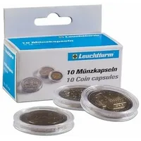 Leuchtturm Münzkapseln CAPS 33 mm, 10er Packs