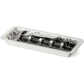 Eco Brotbox Eco Ice Cuber - Eiswürfelform aus Edelstahl BPA frei und Spülmaschinenfest - Eiswürfelbehälter ohne Schadstoffe für klare Eiswürfel - 0,6L 18 Stück