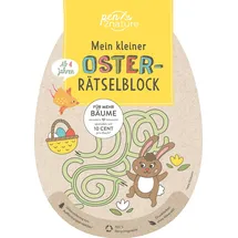 pen2nature Mein kleiner Oster-Rätselblock für Kinder ab 4 Jahren: