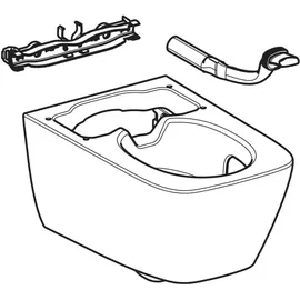 Geberit AquaClean Sela mit WC-Sitz Weiß