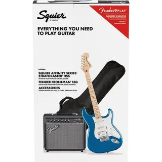 Squier Fender Squier Affinity Strat HSS Pack MN LPB E-Gitarren Set