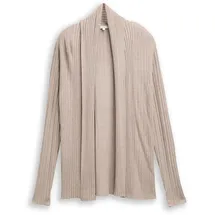 Tom Tailor Cardigan mit Schalkragen Braun XL