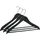 Songmics Kleiderbügelset, Schwarz, Metall, 45 cm, Garderobe, Kleiderbügel