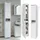 Vicco Ruben Hochschrank 30 x 192,5 cm Weiß Spanplatte