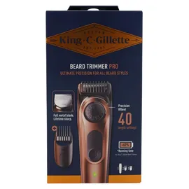 Gillette King C. Gillette Barttrimmer Pro Schwarz