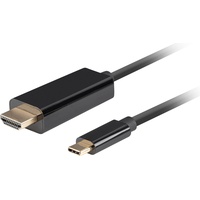 LANBERG CA-CMHD-10CU-0030-BK Videokabel-Adapter 3 m USB Typ-C HDMI