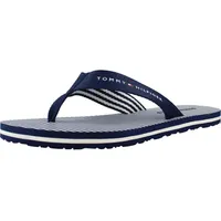 Tommy Hilfiger TH Ithaca Stripe Summer Sandal Navy/Weiß 40