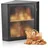 Vevor Eck-Brotkasten Holz Schwarz