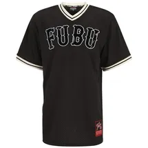 FUBU Vintage Lacque Mesh Tee schwarz M
