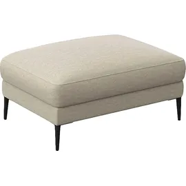 flexlux Pouf Belle Polsterhocker 95 x 43 x 73 cm Weiß