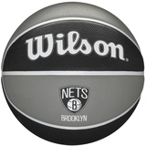 Wilson Basketball NBA Team Tribute Brooklyn Nets Outdoor, Gummi, Größe: 7