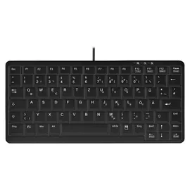CONTOUR AK-4100-U Tastatur DE schwarz (AK-4100-U-B/GE)