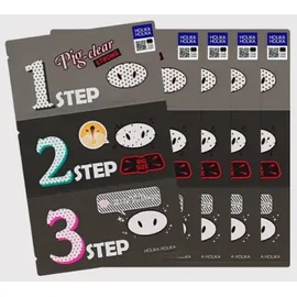 Holika Holika Pig Nose Clear Mitesser 3-Schritte-Kit Stark 14 g