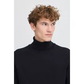 CASUAL FRIDAY Rollkragenpullover CASUAL FRIDAY "Strickrollkragenpull CFKarl", Herren, Gr. XXL, schwarz (anthrazit schwarz), Obermaterial: 80% Wolle WO. 20% Polyamid PA., Pullover Rollkragenpullover