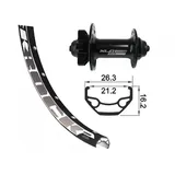 XLC V-RAD 26x1.9 FW-A06 6-Loch schwarz Schnellspanner 32-Loch