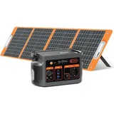 Flashfish Stromerzeuger 300W Tragbares,179,2Wh LiFePO4 Akku, Schnellladung 0–80% in 1, 0,3 in kW, Multifunktions Solar Generator für Camping, Draußen, Reisen, Notfälle