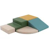 iglu soft play Klettermodul IGLU Set 6 Corner Climber Pastell-Türkis