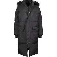 URBAN CLASSICS Oversize Puffer Mantel Black S