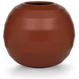 Markslöjd Markslöjd, Omfamna Vase, 14x16cm Rostrot