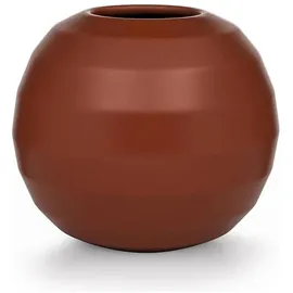 Markslöjd Markslöjd, Omfamna Vase, 14x16cm Rostrot