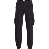 JACK & JONES Kane Jonnie Cuffed Cargohose Black 30