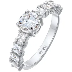 Elli Elli Ring Zirkonia Verlobung Eternity 925 Silber Ringe   Damen 