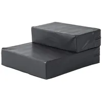 PawHut Haustiertreppe Hundetreppe Schwarz L45xB39xH20cm