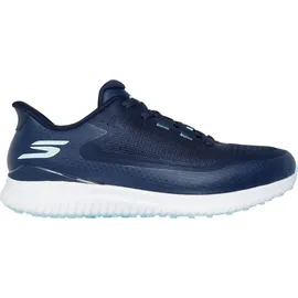SKECHERS Women's Flight Slip-in Spikeless Golf Shoe Sneaker, Marineblau, 37.5