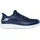 SKECHERS Women's Flight Slip-in Spikeless Golf Shoe Sneaker, Marineblau, 37.5