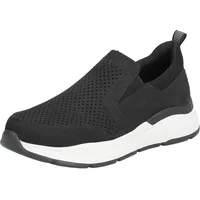 Rieker Herren B5062 Slipper Schwarz, 42 EU Weit