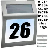 izoxis Hausnummer 24357 Silber