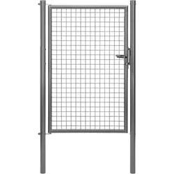 Gust. Alberts GmbH & Co. KG Gartentor einflügelig anthrazit RAL 7016, 1.000 mm x 1.500 mm