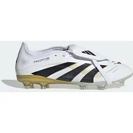 adidas Predator Pro Fold-Over Tongue FG Fußballschuhe JR4770 - cloud white/core black/gold met. 40 2⁄3