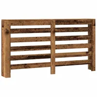 VidaXL Heizkörperverkleidung Altholz-Optik 149x20x82 cm Holzwerkstoff