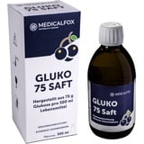 GLUKO 75 Saft, schwarze Johannisbeere