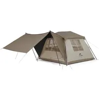 Naturehike Pop Up Zelte für Camping Automatisch 2-4 Personen Easy Pop Up Zelt Wasserdicht & Winddicht Familienzelte für Camping Wandern & Reisen