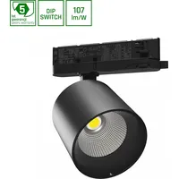 Spectrum LED 3-Phasen Stromschienenstrahler ARTEMIDA MAXI 12-42W 1300-3800lm schwarz