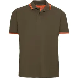 Parforce Poloshirt Poloshirt grün|orange M