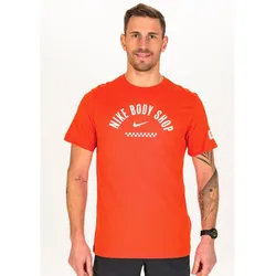 Nike Dri-Fit Body Shop Herren vêtement running homme déstockage - Rouge - S