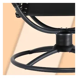 CASARIA Eve Relaxliege 191 x 77 x 82 cm anthrazit