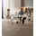 aea Esstisch 80 x 79 x 80 cm grau/gold