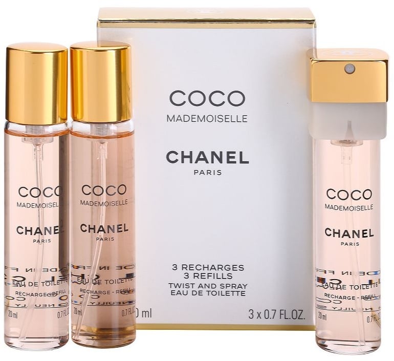 Chanel Coco Mademoiselle Eau de Toilette für Damen 3x20 ml