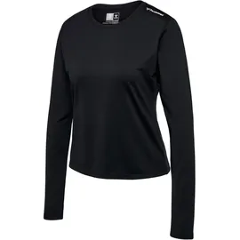 hummel Mt Aura Mesh Langarm-T-Shirt Black L